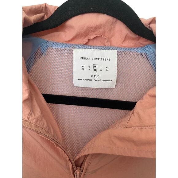 Mens / Women (Oversized) UO Side Stripe Windbreaker Jacket - Size Medium - Picture 5 of 5